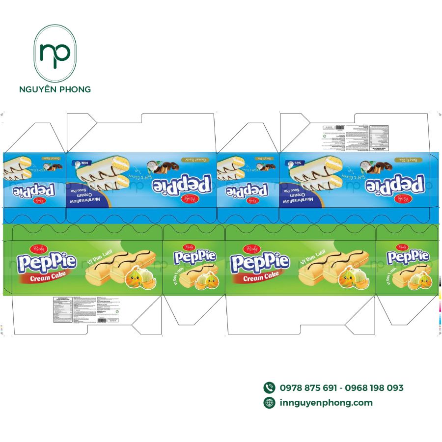 Hộp giấy đựng bánh kẹo